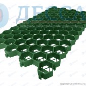 Решетка газонная -68.41.3,2- пластиковая зеленая