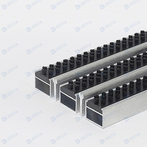 Алюминиевые грязезащитные решетки ST26 (Щетка - Скребок)
