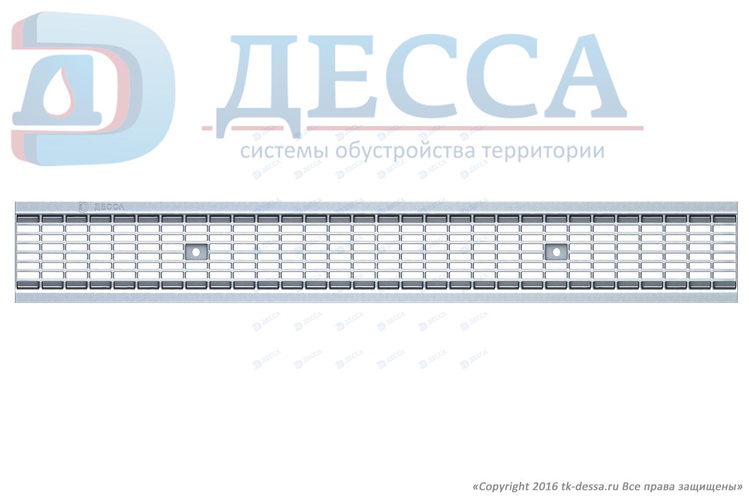 Решетка водоприемная -10.13,6.100- ячеистая стальная оцинкованная (5010-д)