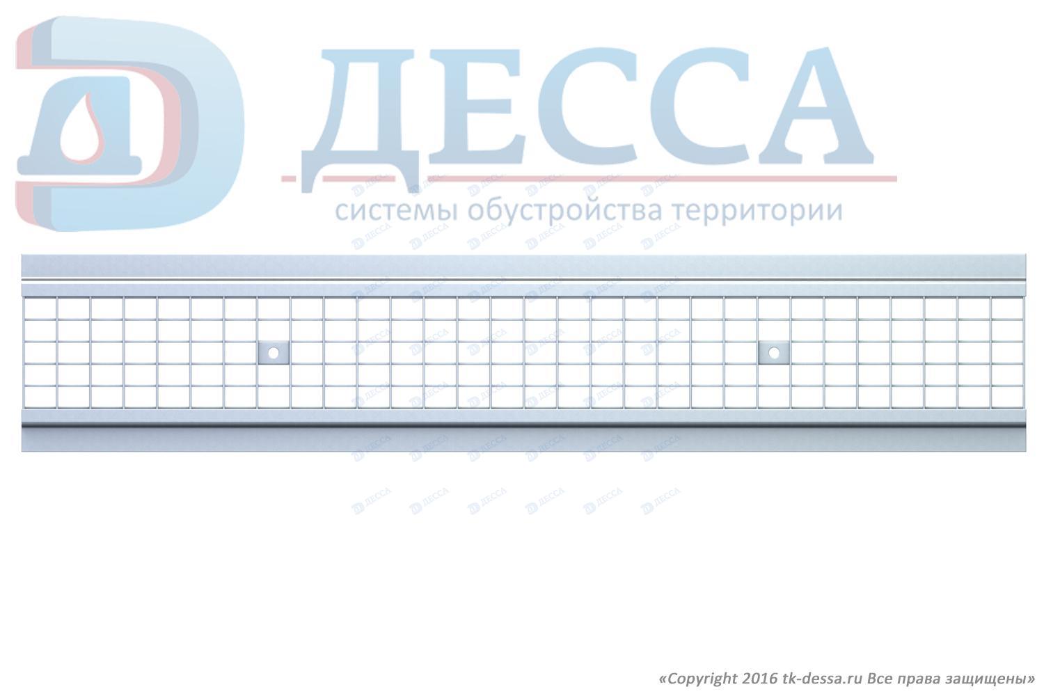 Решетка водоприемная -15.18,7.100- ячеистая стальная оцинкованная (5110-д)