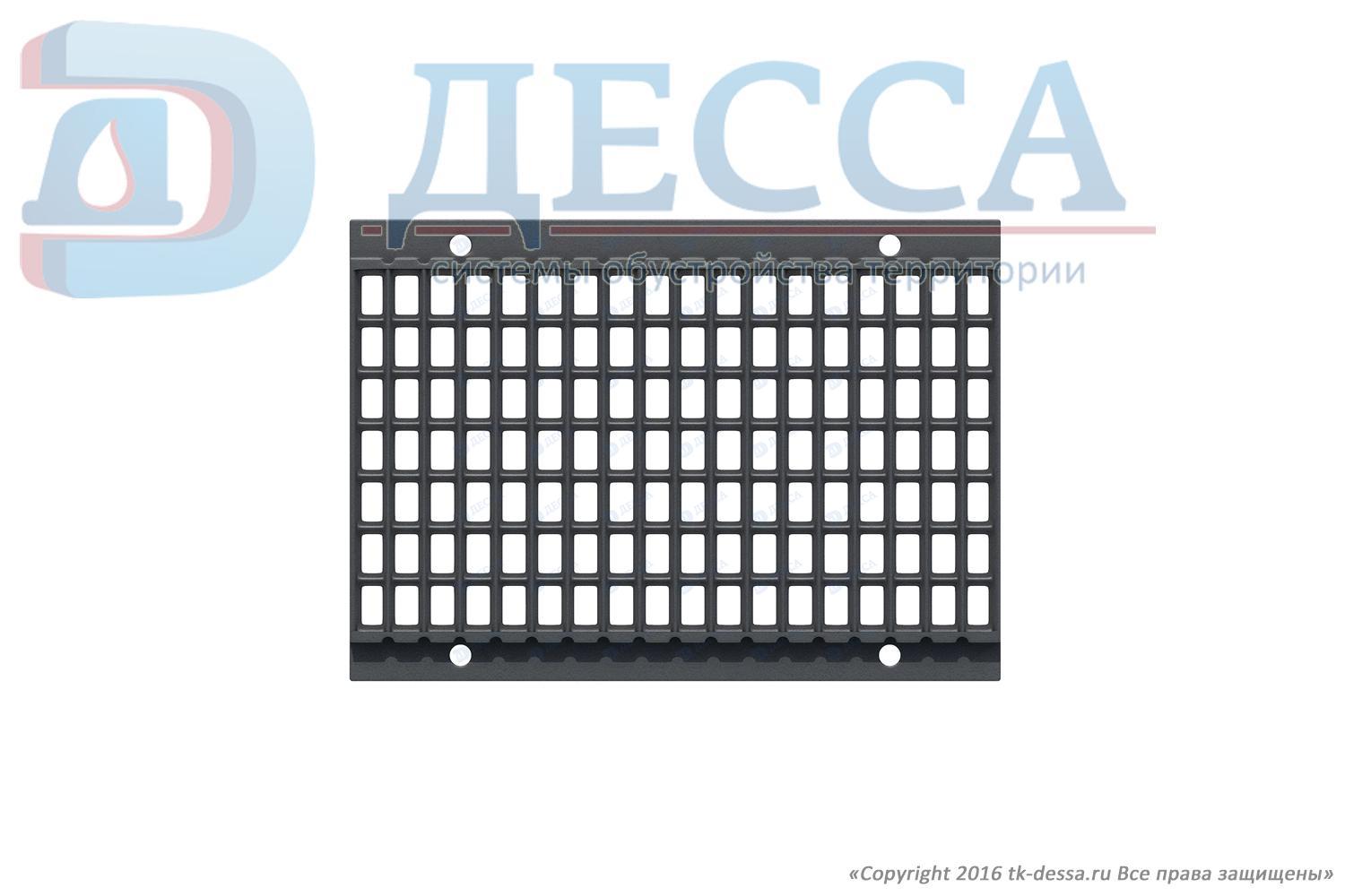 Решетка водоприемная -30.35,5.50- ячеистая чугунная ВЧ-50, кл.С (28325)