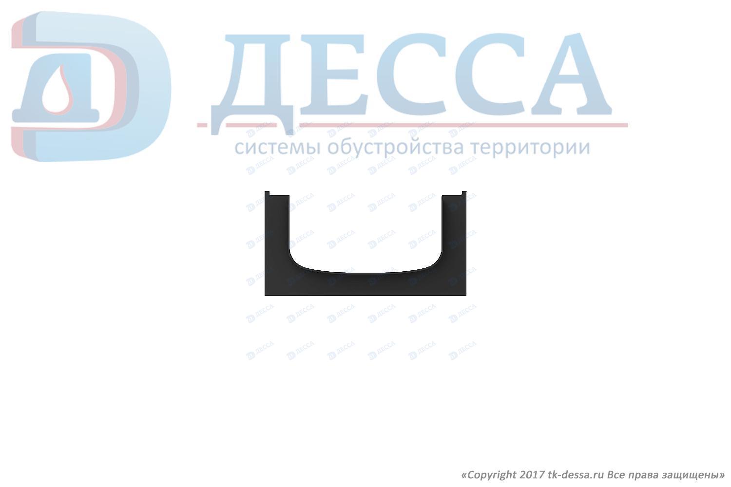 Лоток водоотводный -15.19,6.10- пластиковый