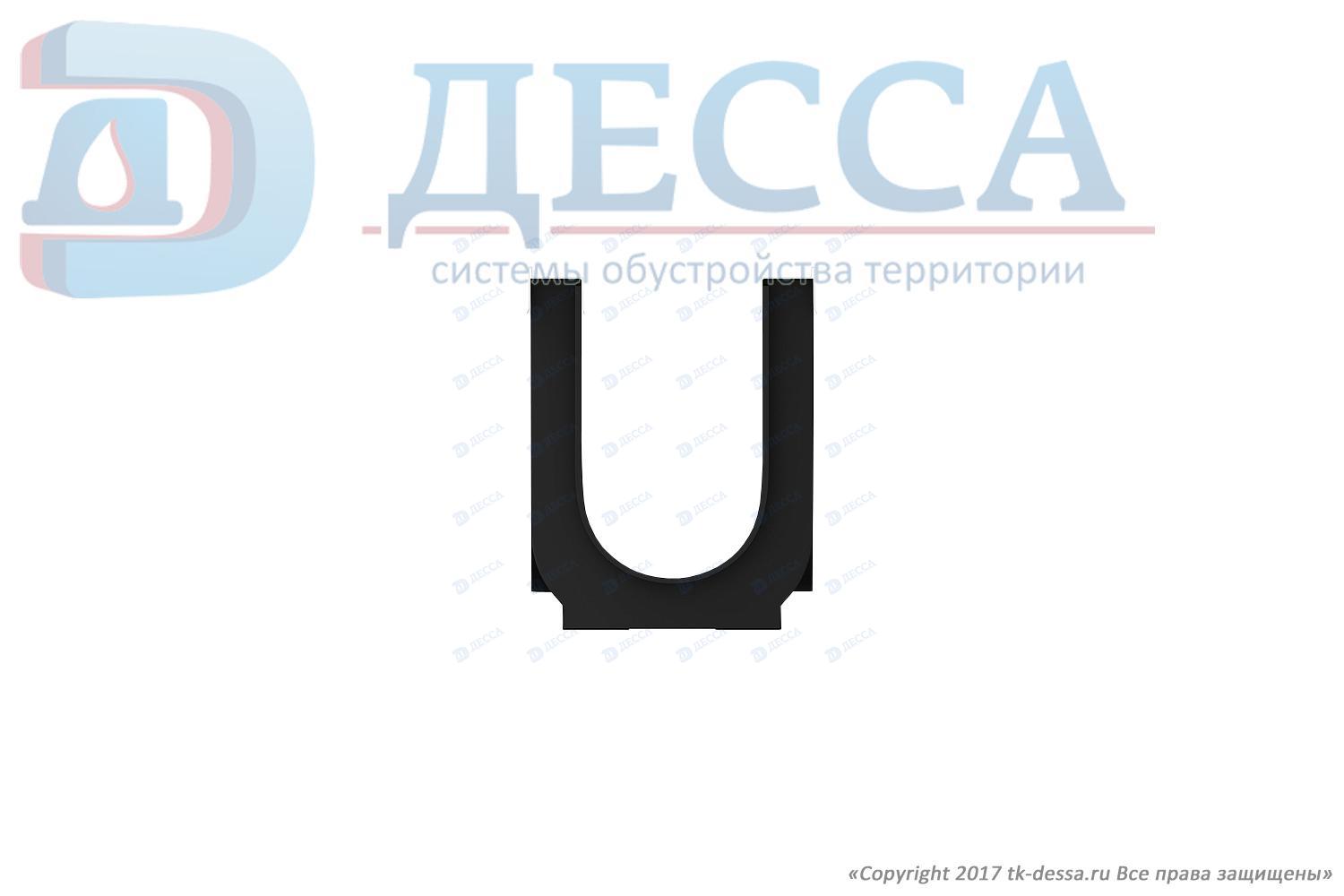 Лоток водоотводный -10.14,5.18,5- пластиковый (усиленный)